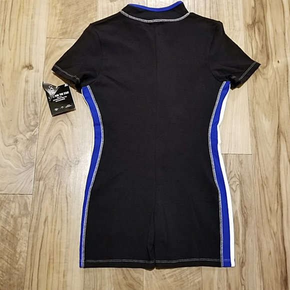 NOS Vintage STARTER Short Bodysuit Womens L 1 Piece Activewear Fitness Workout - Picture 6 of 12